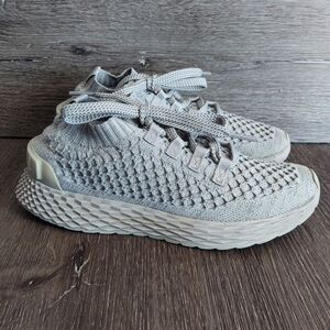 Nobull Diamond Knit Runner Women's Size 7 Men's 5.5 Gray Mesh Training Sneakers